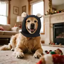 Winter Warm Dog Hat Ear Muffs Noise Protection Windproof Pet Ears Covers Knitted Earmuffs for Small Medium Puppy Accessories