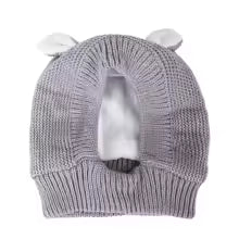 Winter Warm Dog Hat Ear Muffs Noise Protection Windproof Pet Ears Covers Knitted Earmuffs for Small Medium Puppy Accessories